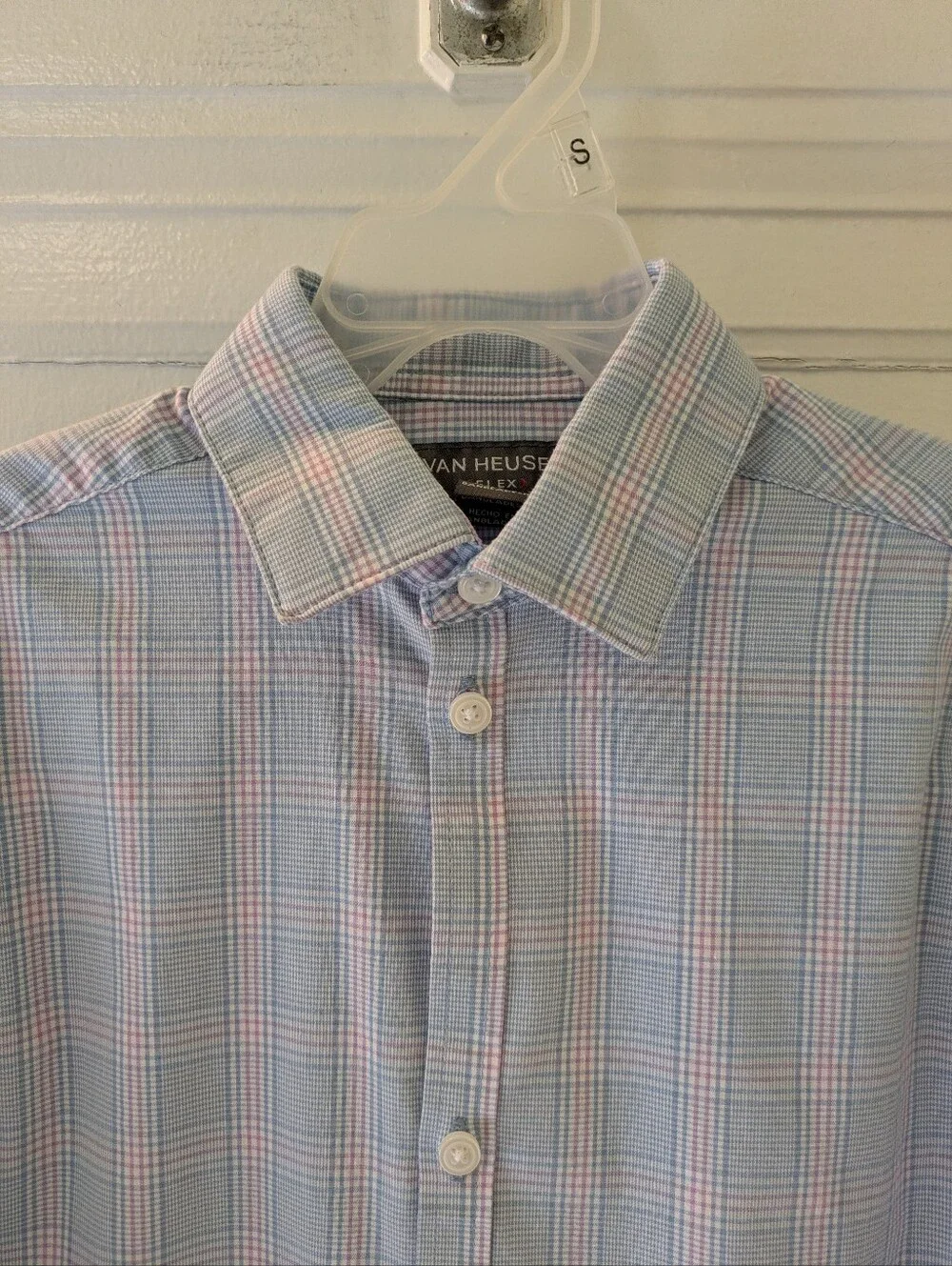 Van Heusen Boys' Pastel Plaid Button-up Shirt